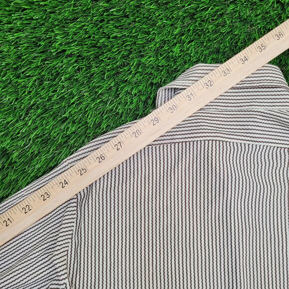 Vintage 80s TownCraft Pennys Shirt Medium 19x28 Disco Hippie - Picture 6 of 12